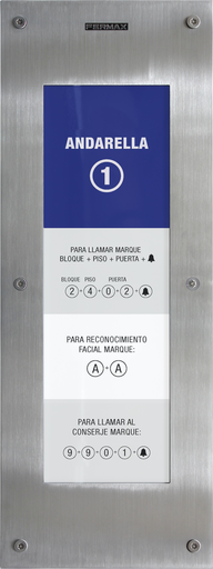 [F01456] 1456 - PLACA DIRECTORIO MARINE MEET