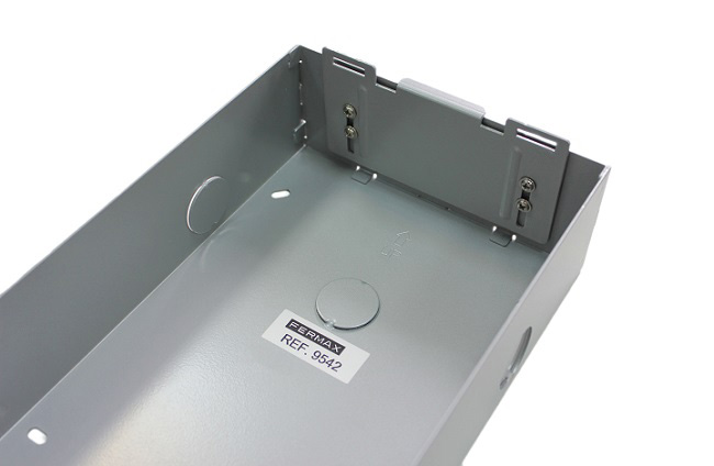 9542 - CAJA DE EMPOTRAR PLACA MILO DIGITAL MEET