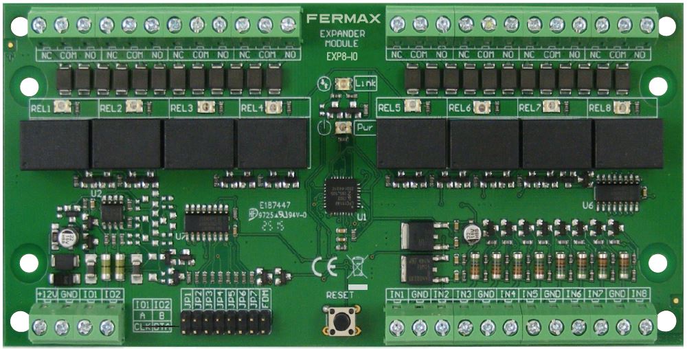 5201 - EXPANSOR AC-MAX 8 E/S EXP8-IO