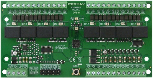 [F05201] 5201 - EXPANSOR AC-MAX 8 E/S EXP8-IO