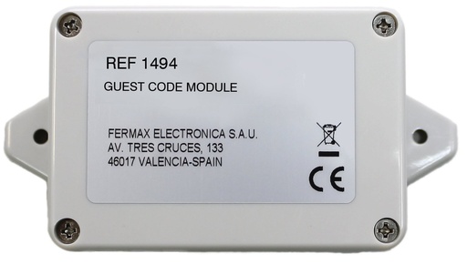 [F01494] 1494 - MÓDULO CÓDIGO INVITADOS WIEGAND MEET