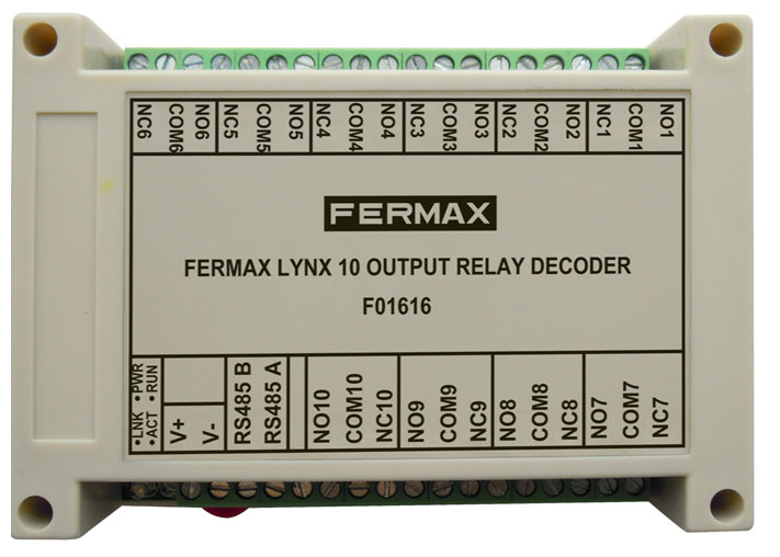 1616 - DECODER RELES FERMAX MEET 10 SALIDAS