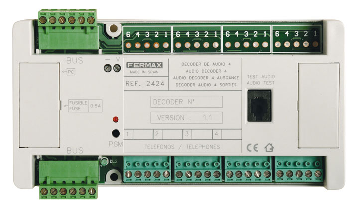 2424 - DECODER AUDIO MDS 4 SALIDAS