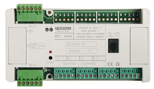 [F02424] 2424 - DECODER AUDIO MDS 4 SALIDAS