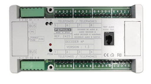 [F02425] 2425 - DECODER AUDIO MDS 8 SALIDAS