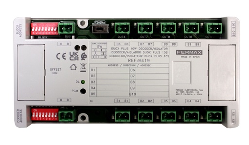 [F09419] 9419 - DECODER/AISLADOR DUOX PLUS 10S
