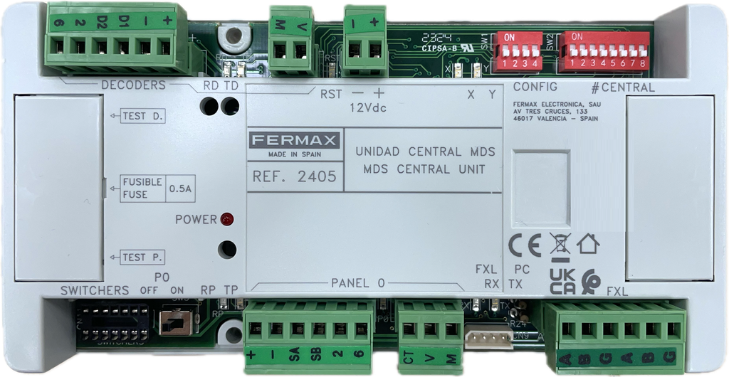 2405 - UNIDAD CENTRAL MDS 1 ACC. C/MEMORIA