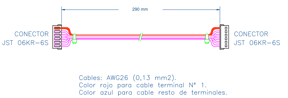 2546 - CABLE LARGO MÓDULO CONNECT SKYLINE