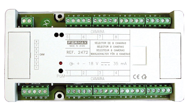 2472 - SELECTOR 8 CAMARAS