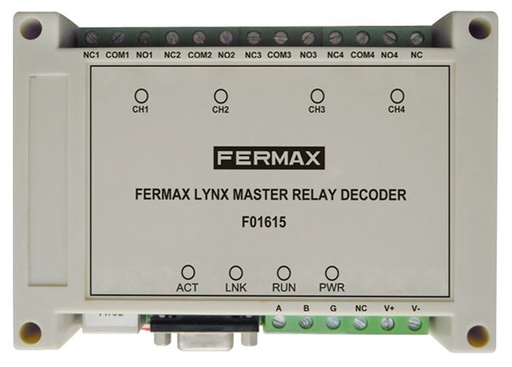 [PVT01615] 1615 - DECODER RELES FERMAX-LYNX MASTER