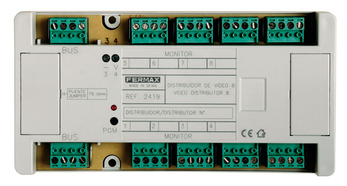 2419 - DISTRIBUIDOR VIDEO MDS 8 SALIDAS