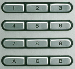 [PVT09620] 9620 - MODULO TECLADO MDS DIGITAL CITY CLASSIC