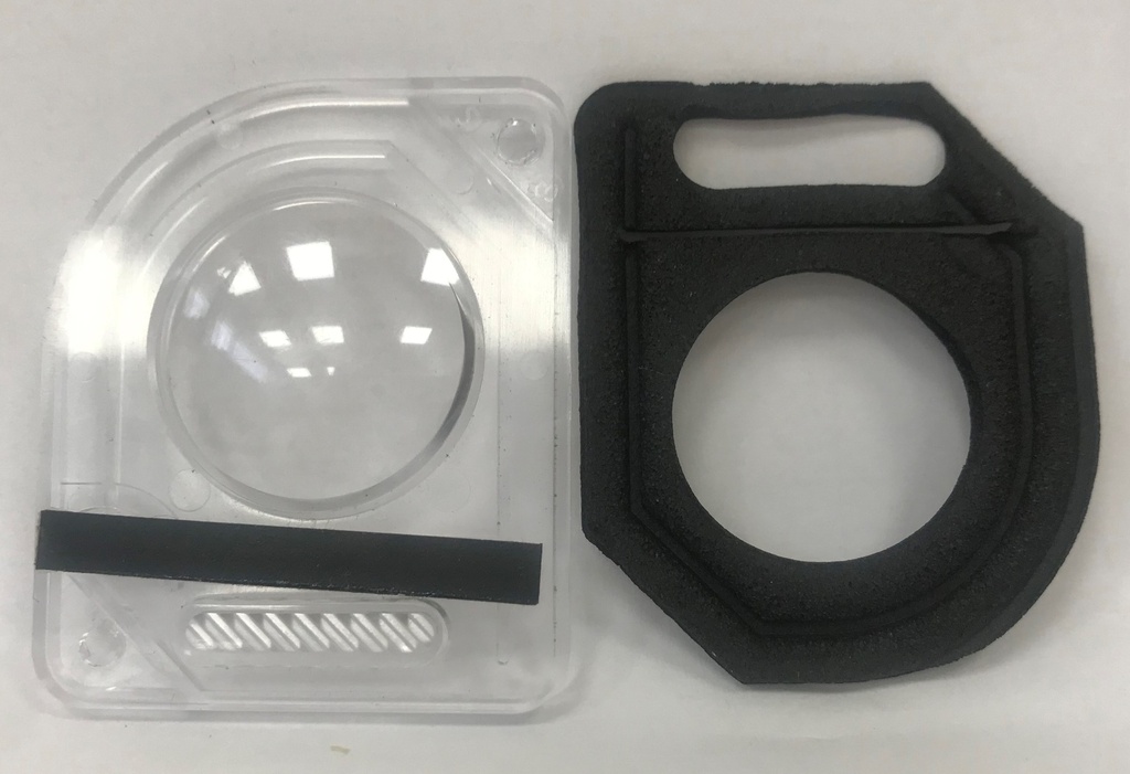 9298 - LENTE PLACA KIT WAY