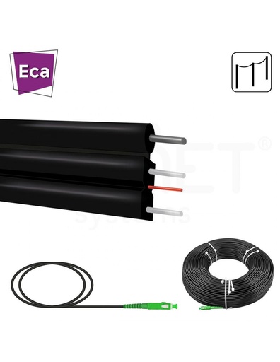 [F821-PT-SA-M-EL14N-120] Pigtail FO F821-PT-SA-M-EL14N-120 120m SC/APC