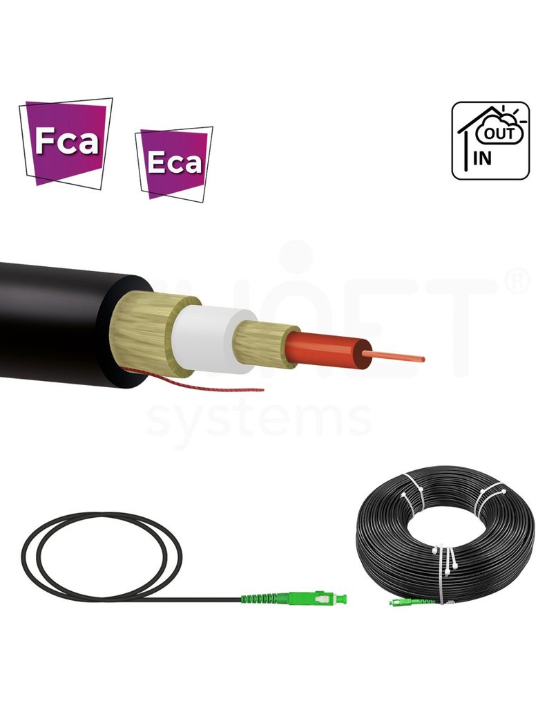 Pigtail FO F551-PT-SA-ELP16N-080 80m SC/APC