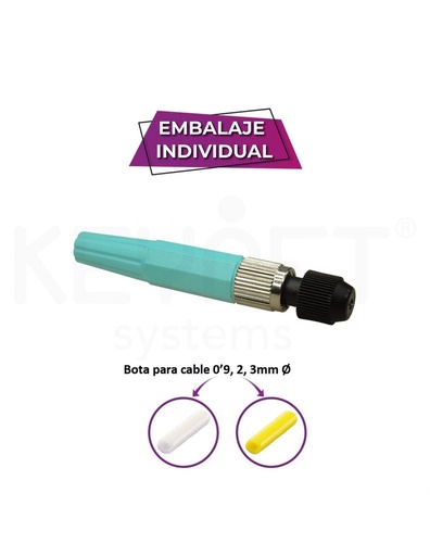 [FOC-FP20-M3-L] Conector FOC-FP20-M3-L