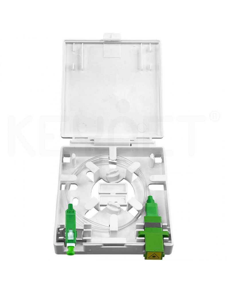 Caja extensión fibra óptica transparente FTB-2-L420SA-40