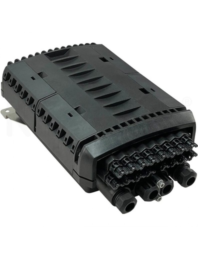 [FTTH-1016-4] Caja FTTh IP68 4p (1oval+2), FTTH-1016-4