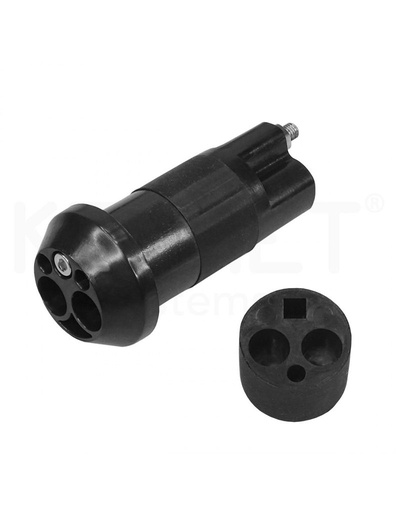[ELT-R30M-211] Puerto redondo 30mm IP68 para ELT-R30M-211