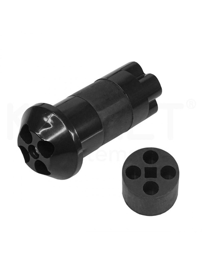 [ELT-R30M-409] Puerto redondo 30mm IP68 para ELT-R30M-409