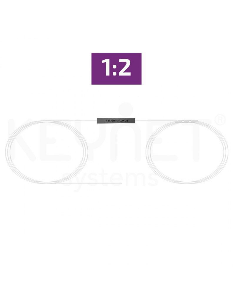 Repartidor optico SM 1:2 fibra SOP-L12