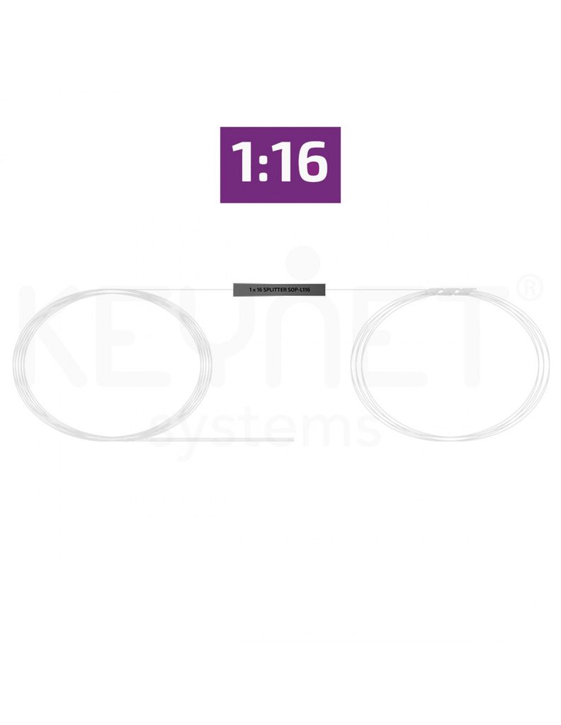 Repartidor optico SM 1:16 fibra SOP-L116