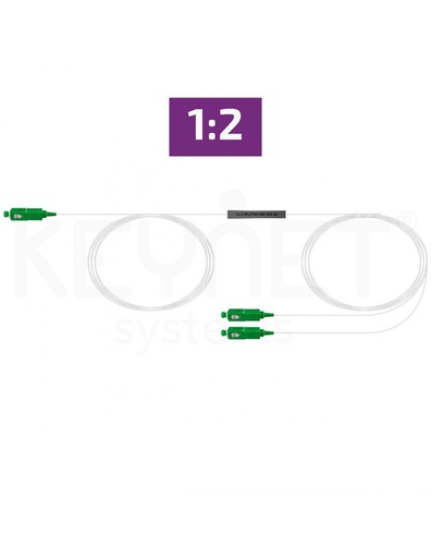 [SOP-B12-SA] Repartidor óptico mini SM 1:2 SOP-B12-SA