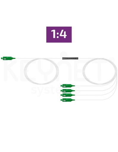 [SOP-B14-SA] Repartidor óptico mini SM 1:4 SOP-B14-SA