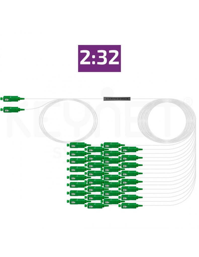 Repartidor óptico mini SM doble SOP-BP232-SA