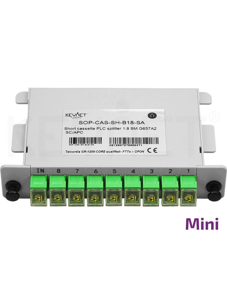 Adaptador FO SC/APC SOP-CAS-SH-B18-SA