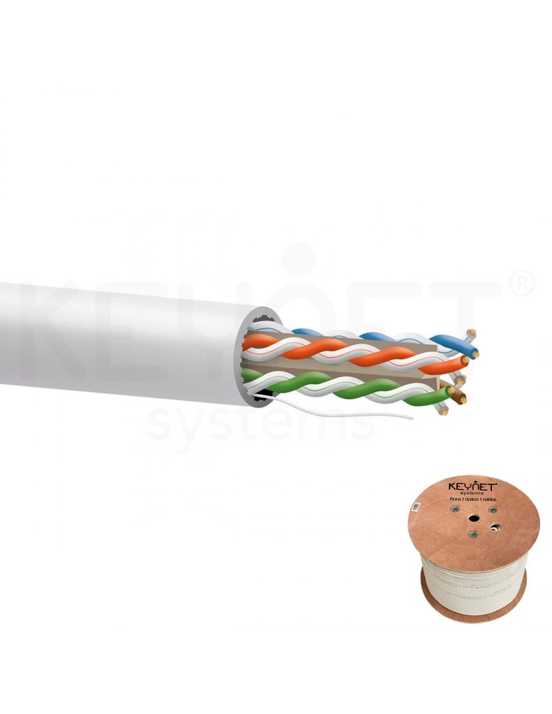Cable Cat6A U/UTP TD-625AUT-C3-LB5-W