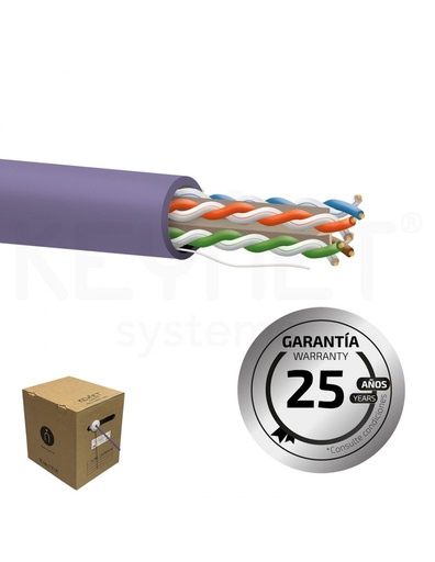 [TD-604UT-C1-LBR-V] Cable Cat6 U/UTP TD-604UT-C1-LBR-V