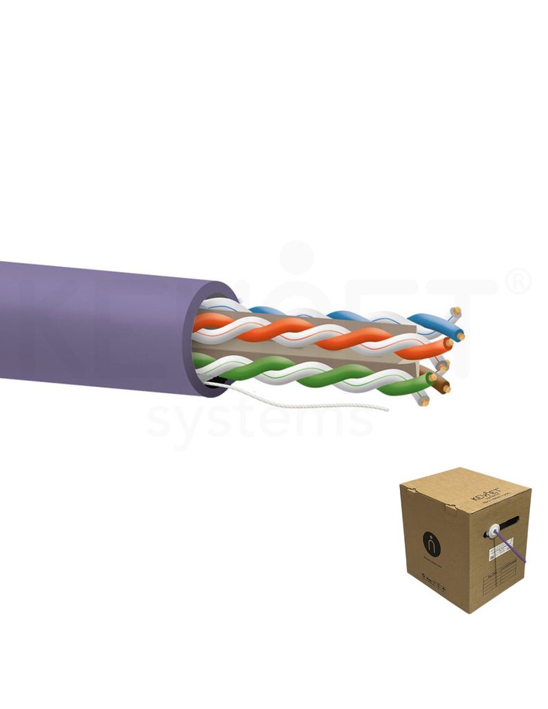 Cable Cat6 U/UTP TD-603UT-D1-LBR-V