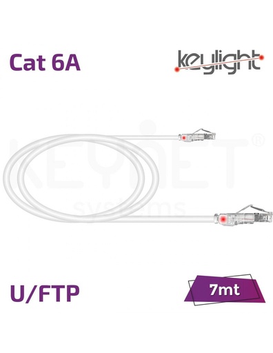 [TL-KL-6AUFJ-07] Latiguillo 7m Cat6A U/FTP TL-KL-6AUFJ-07 blanco