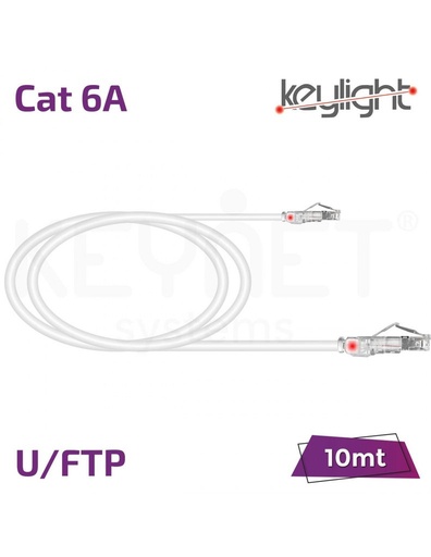 [TL-KL-6AUFJ-10] Latiguillo 10m Cat6A U/FTP TL-KL-6AUFJ-10 blanco