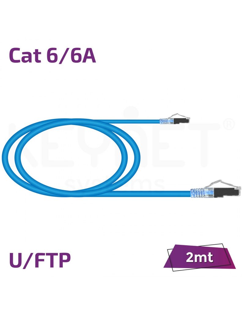Latiguillo 2m Cat6/6A U/FTP TL-6AFTB26-02B azul