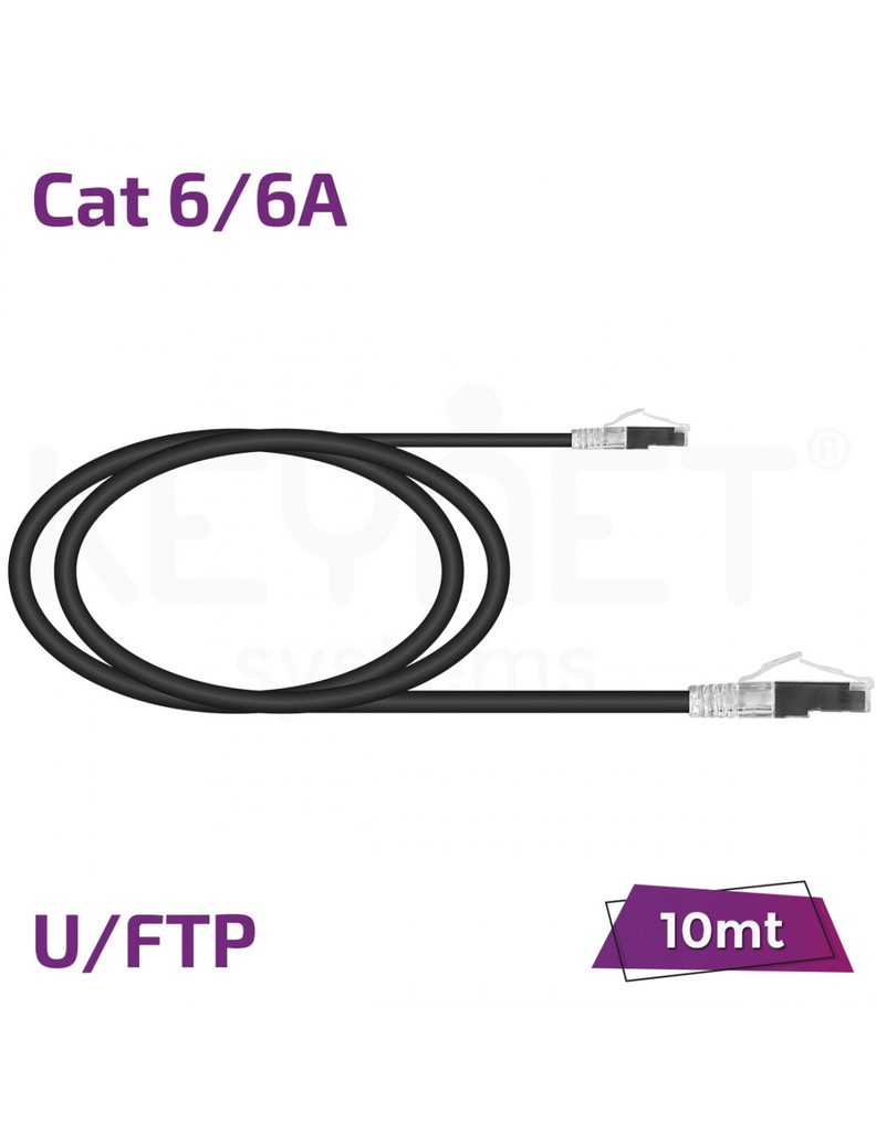 Latiguillo 10m Cat6/6A U/FTP TL-6AFTB26-10N negro