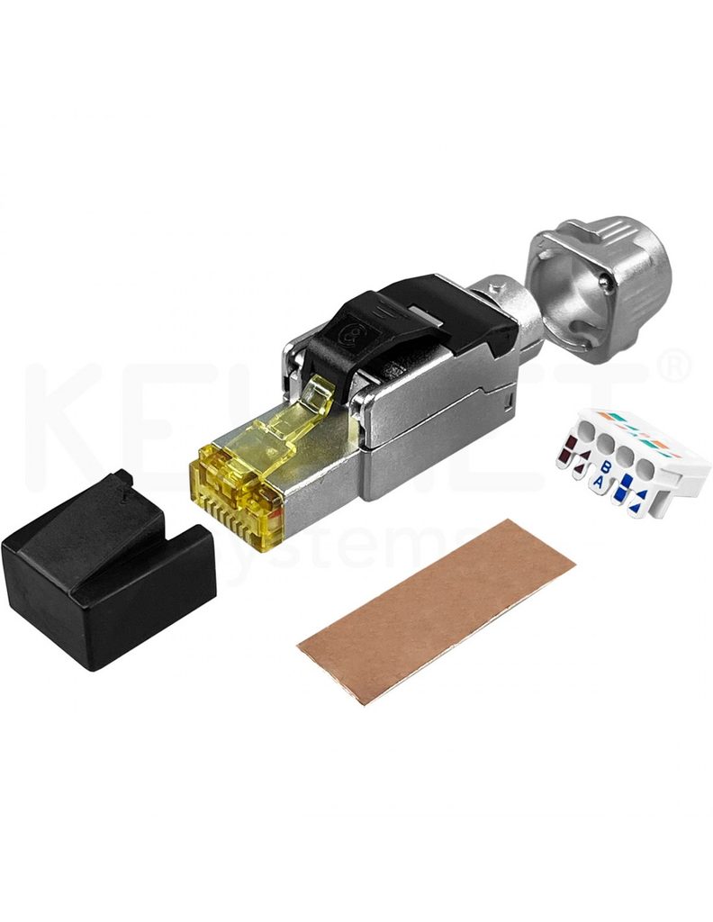 Conector Cat8 FE-HQ8F-50-B