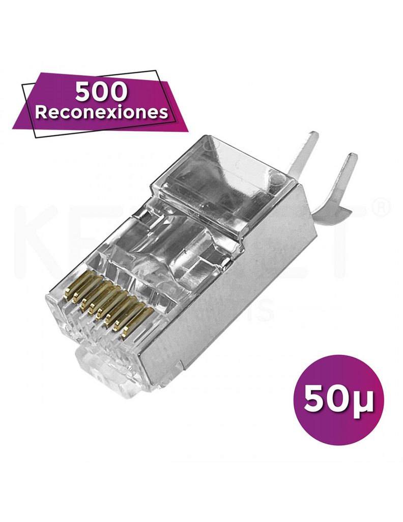 Conector Cat6/6A FE-HF66AF-50
