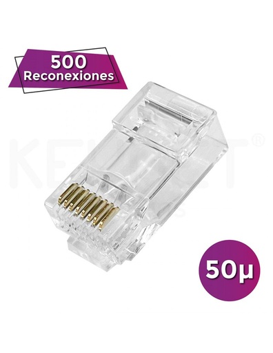 [FE-HF66AU-50] Conector Cat6/6A FE-HF66AU-50