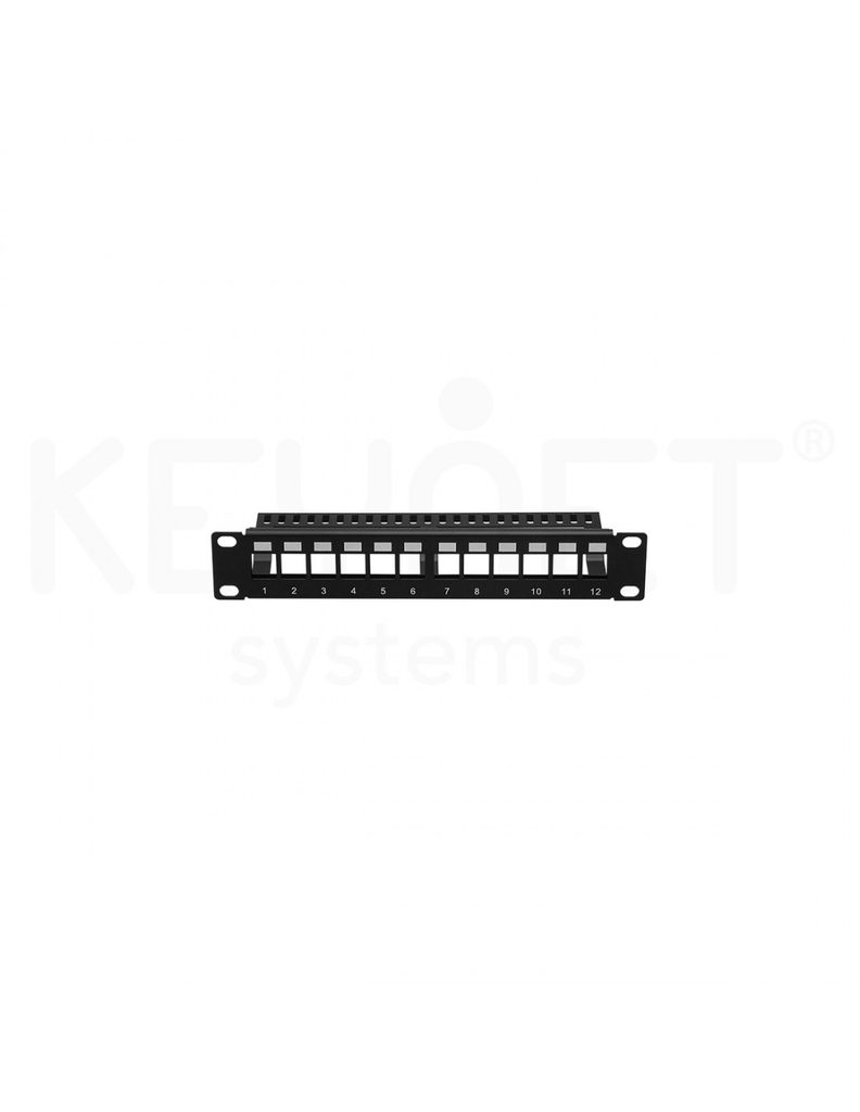 Panel de parcheo 10" vacío TP-10VB