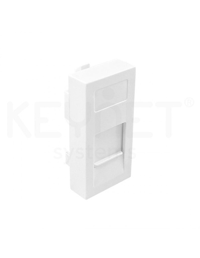 [FME-T1/2RJ-W] Módulo para 1 RJ45 45x22,5mm FME-T1/2RJ-W