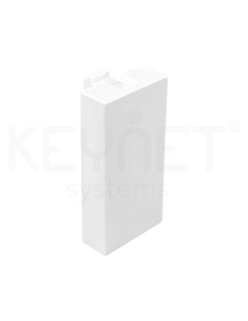 Tapa ciega 1/2 módulo 45x22,5mm FME-TC1/2-W