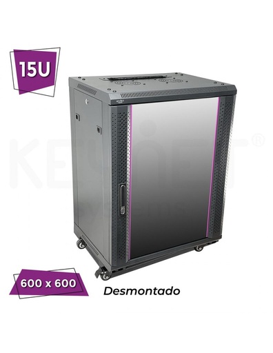 [FR6-C1566-U] Rack 15U FR6-C1566-U 600x600x770