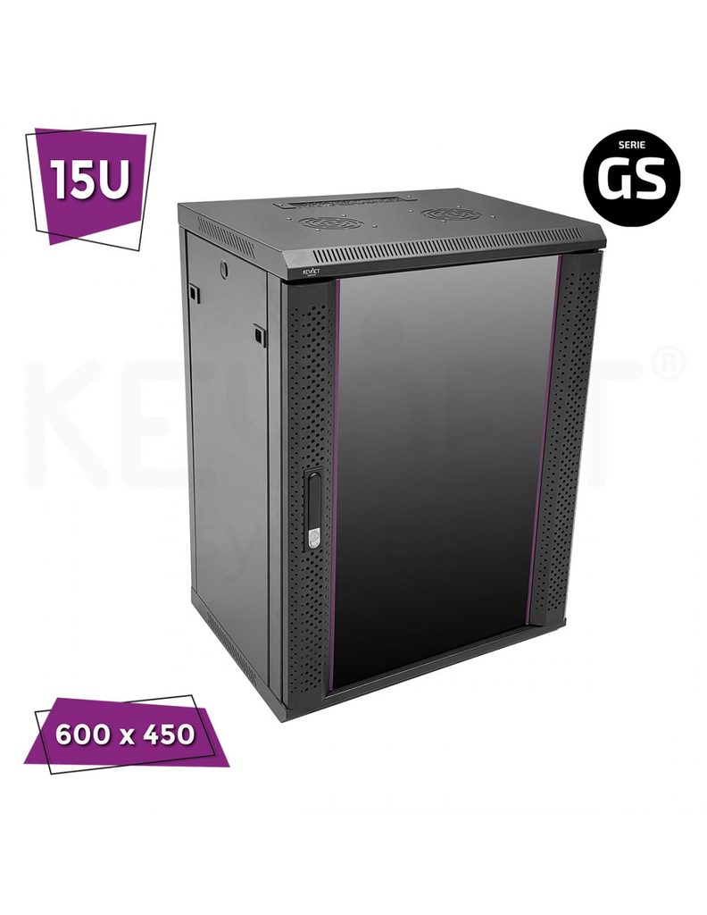 Rack 15U FR6-C1564-GS 600x450x800