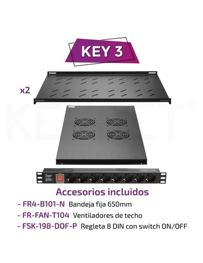 [FR-FAN-T104] Conjunto 4 ventiladores FR-FAN-T104