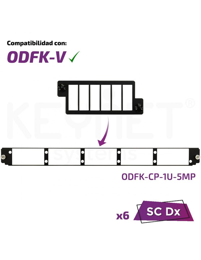 Panel ODFK ODFK-CV-5MP-6SC