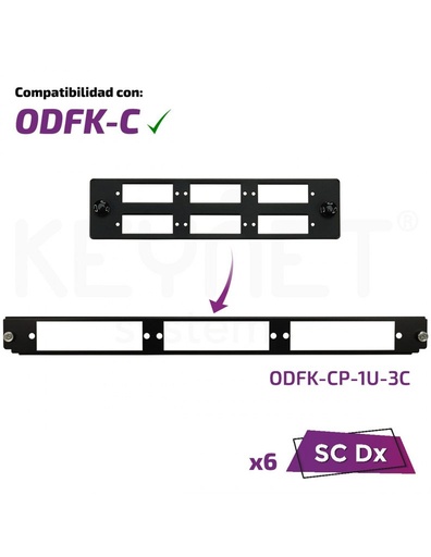 [ODFK-C-3C-6SCDLCC] Panel ODFK ODFK-C-3C-6SCDLCC