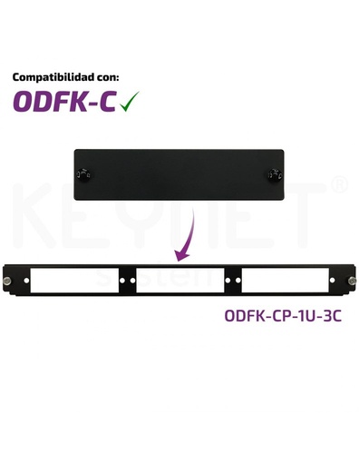 [ODFK-C-3C-BLK] Panel ODFK ODFK-C-3C-BLK