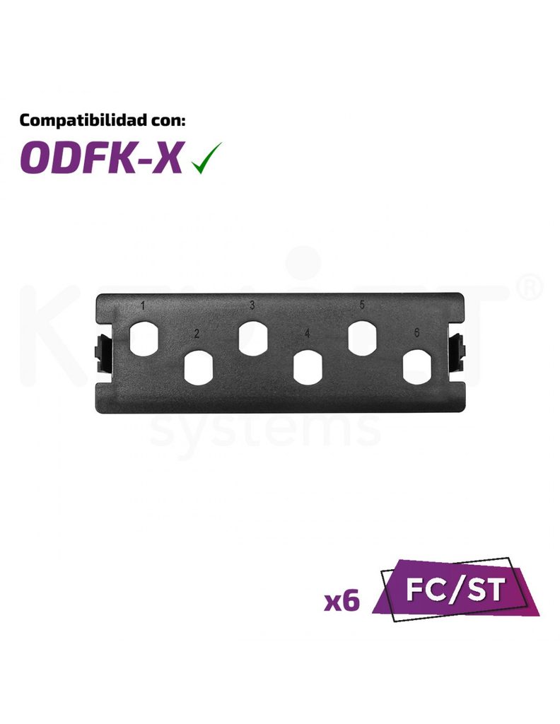Panel ODFK ODFK-X-MP-6FT 6p
